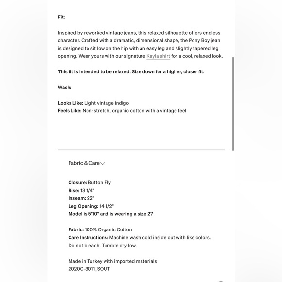 Citizens of humanity jeans NWOT - Picture 6 of 6